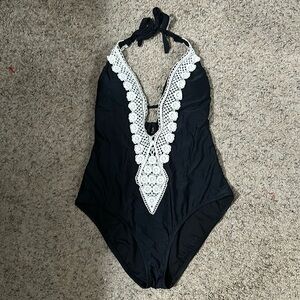 Mossimo deep plunge swim suit